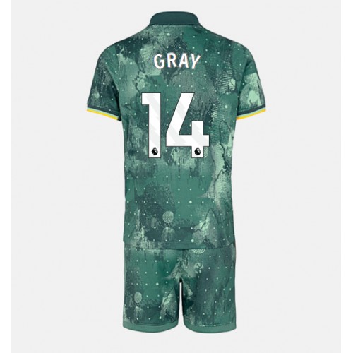 Tottenham Hotspur Archie Gray #14 Rezervni Dres za djecu 2024-25 Kratak Rukav (+ Kratke hlače)